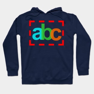 alphabets letters Hoodie